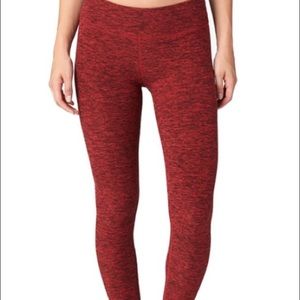 Beyond Yoga Red Chili Spacedye Long Leggings S